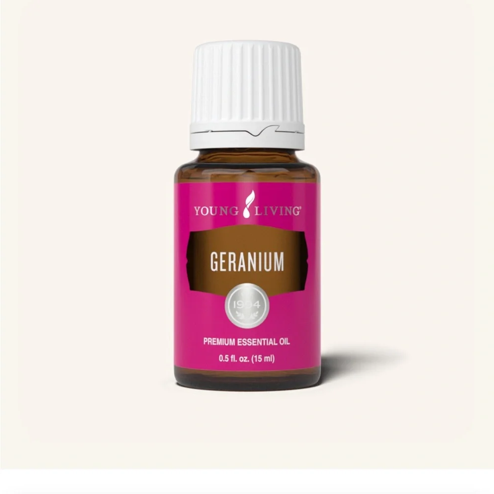 Young Living Geranium Essential Oil Bottle 15ml-Brand New-Unopened - Picture 3 of 7